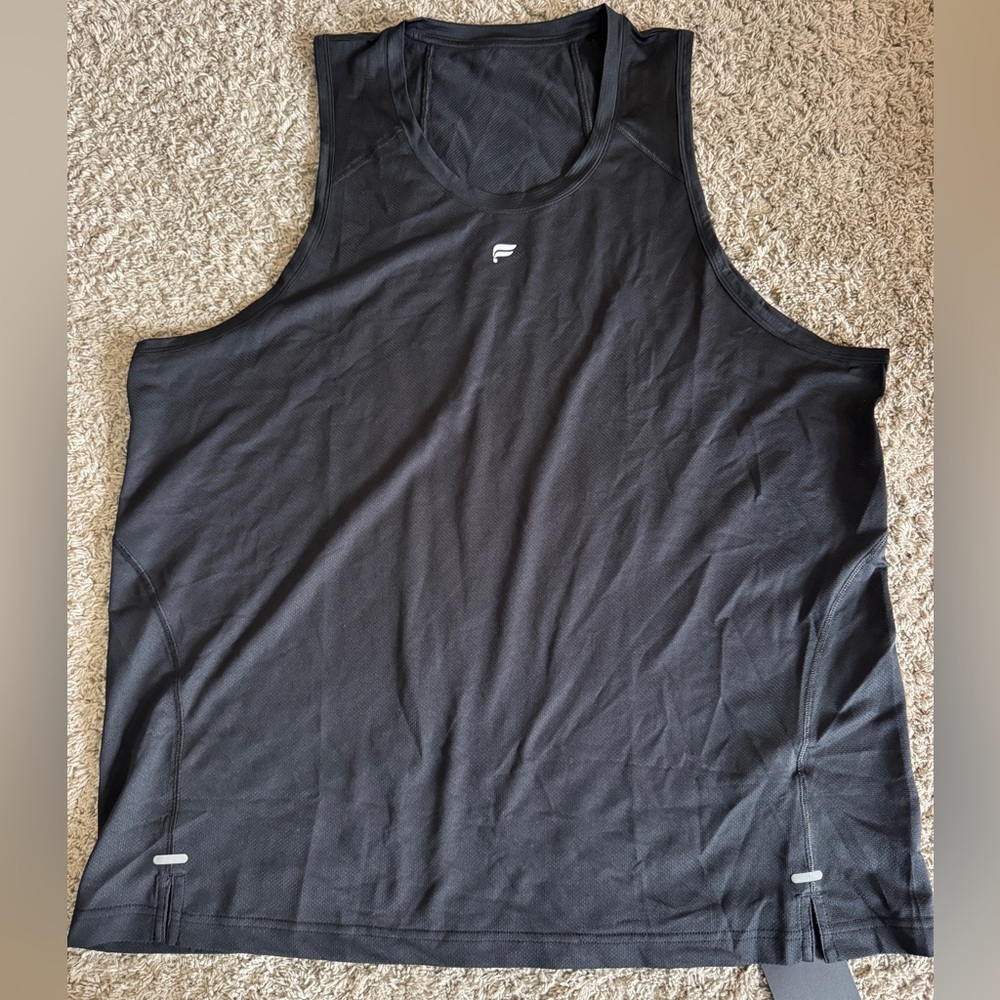 Fabletics Men’s The O2 Tank in black XXL NWT